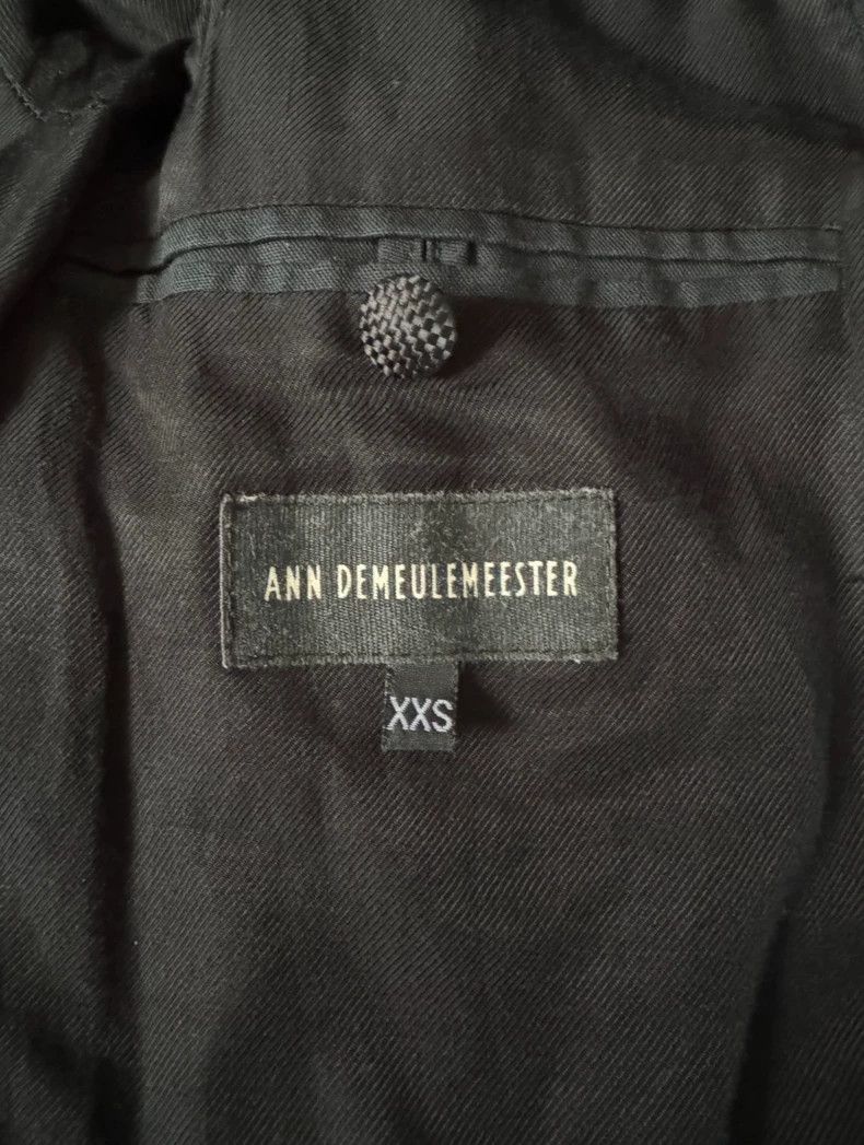 Ann Demeulemeester Ann Demeulemeester 2012SS Jacquard Collarless Jacket Size US XXS / EU 40 - 8 Thumbnail
