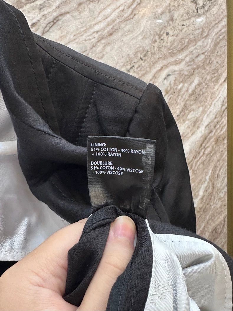 Ann Demeulemeester Ann Demeulemeester Silk Black Double-Zip Blazer Size US M / EU 48-50 / 2 - 5 Thumbnail