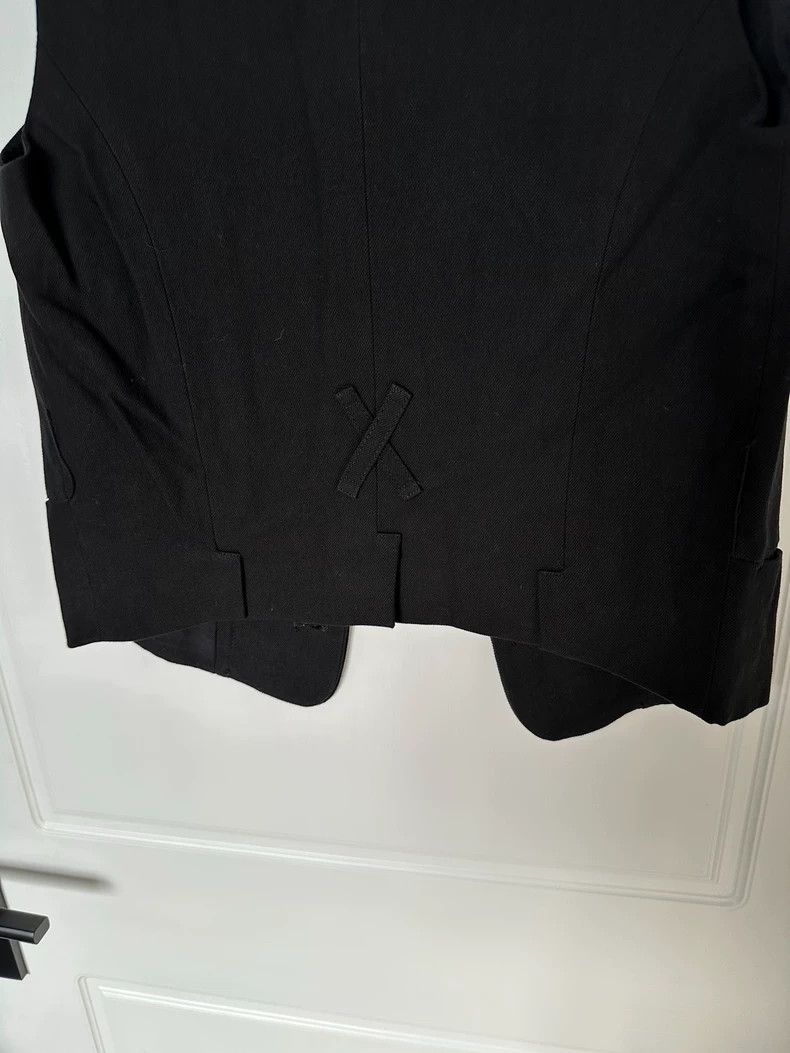 Ann Demeulemeester Ann Demeulemeester Black Unisex Vest Size US XS / EU 42 / 0 - 4 Thumbnail