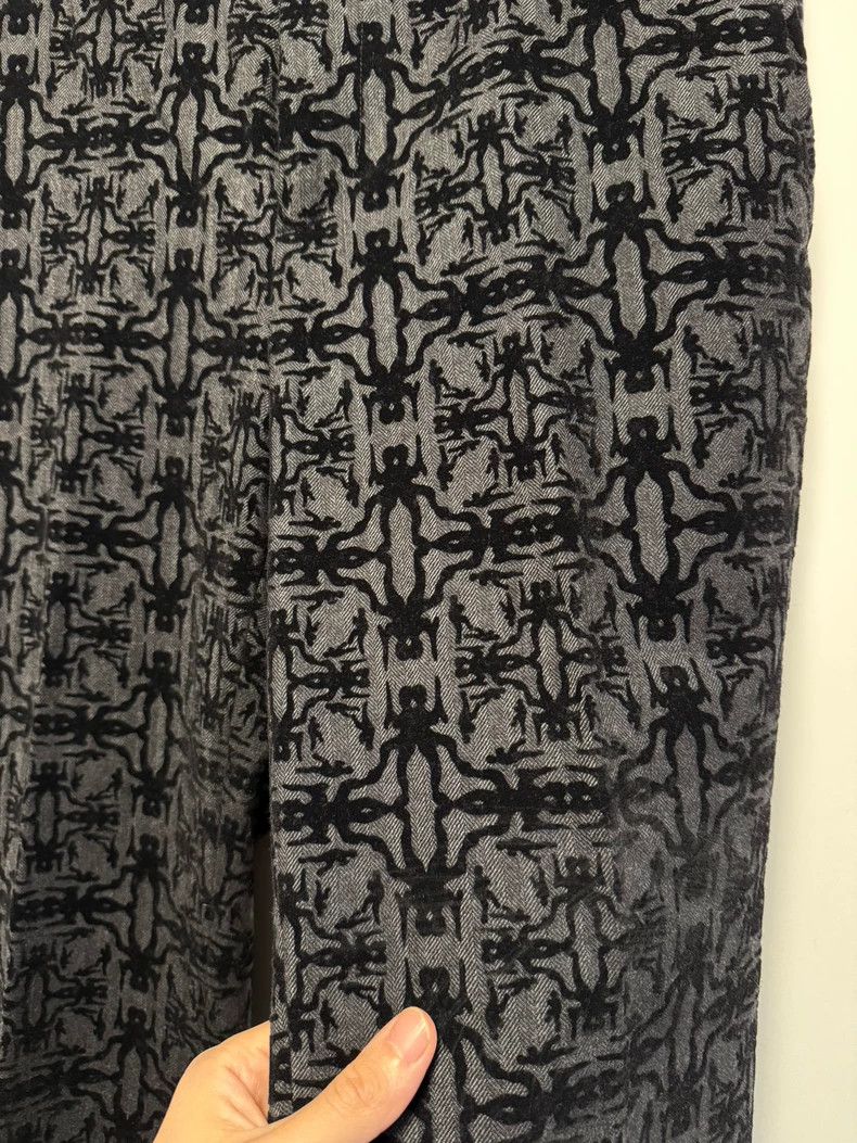 Ann Demeulemeester ANN DEMEULEMEESTER Patterned Pants XS Size US 26 / EU 42 - 5 Thumbnail