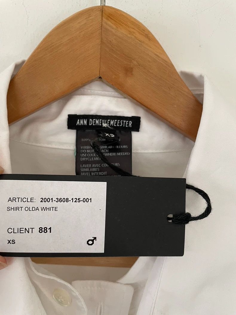 Ann Demeulemeester Ann Demeulemeester Deconstructed Shirt SS20 Size US XS / EU 42 / 0 - 8 Thumbnail