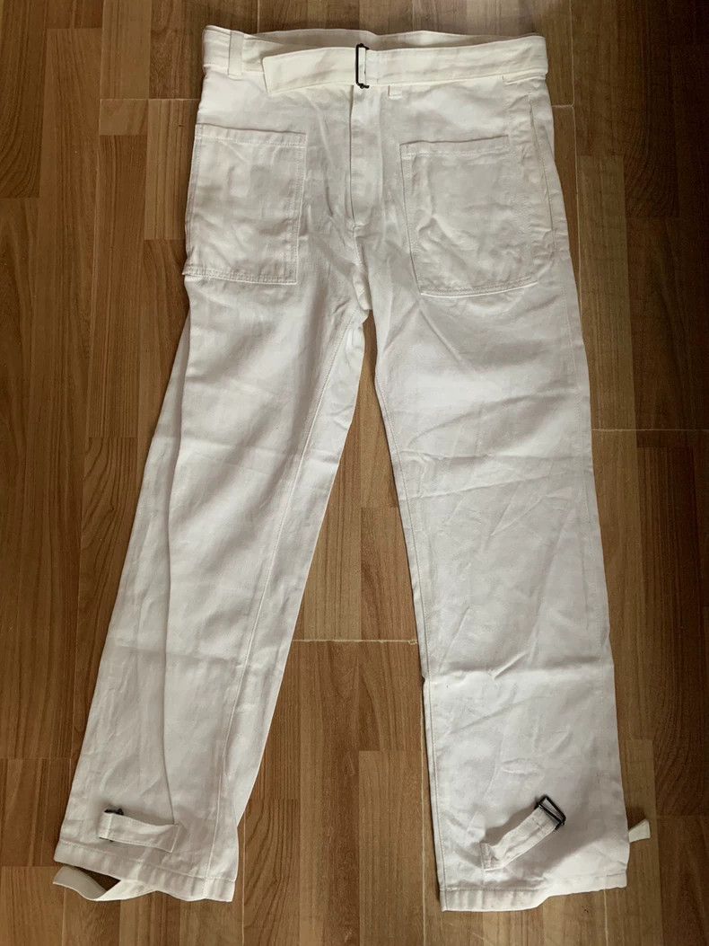 Ann Demeulemeester Ann Demeulemeester 2020SS Look29 White Pants Size US 26 / EU 42 - 2 Thumbnail