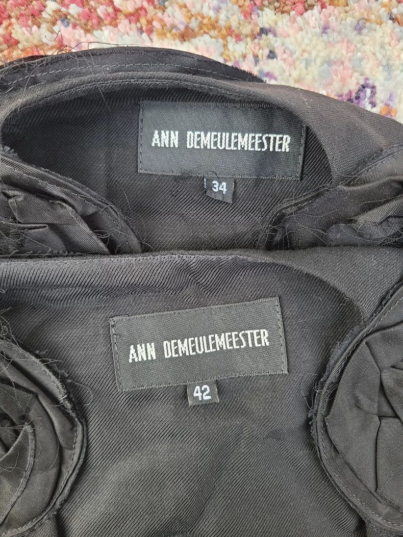 Ann Demeulemeester Ann Demeulemeester Silk Rose Vest Size US XS / EU 42 / 0 - 6 Thumbnail
