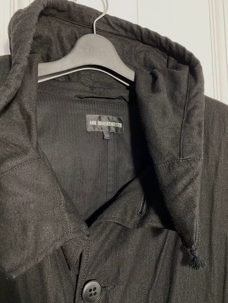 Ann Demeulemeester Ann Demeulemeester AW13 Oversize Wool Hooded Coat Size US XXS / EU 40 - 5 Thumbnail