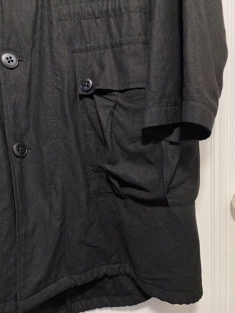Ann Demeulemeester Ann Demeulemeester AW13 Oversize Wool Hooded Coat Size US XXS / EU 40 - 3 Thumbnail