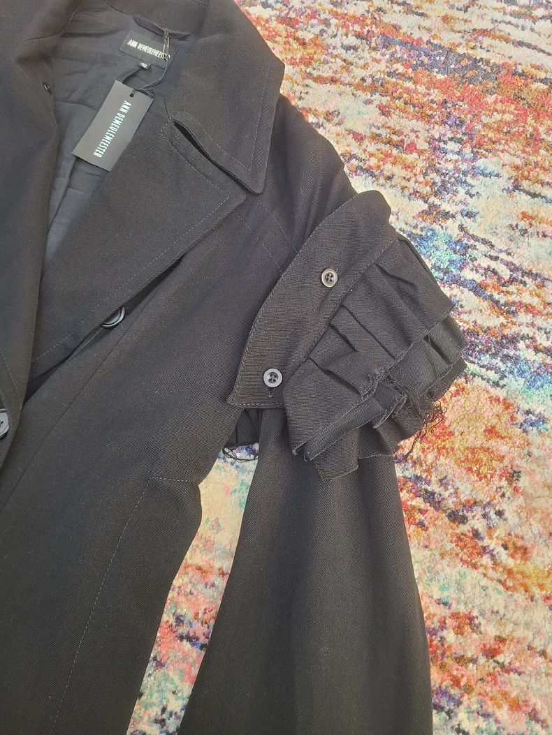 Ann Demeulemeester Ann Demeulemeester Wool Blend Coat Size US M / EU 48-50 / 2 - 6 Thumbnail