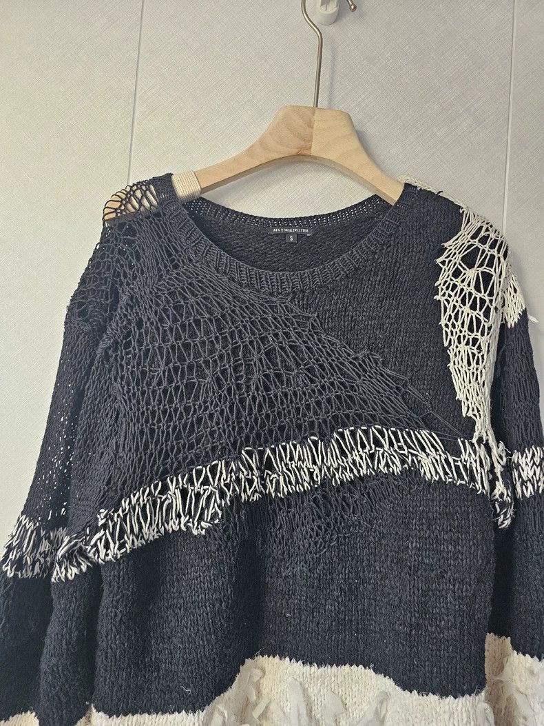 Ann Demeulemeester Ann Demeulemeester Silk Blend Sweater Coat Size US S / EU 44-46 / 1 - 5 Thumbnail