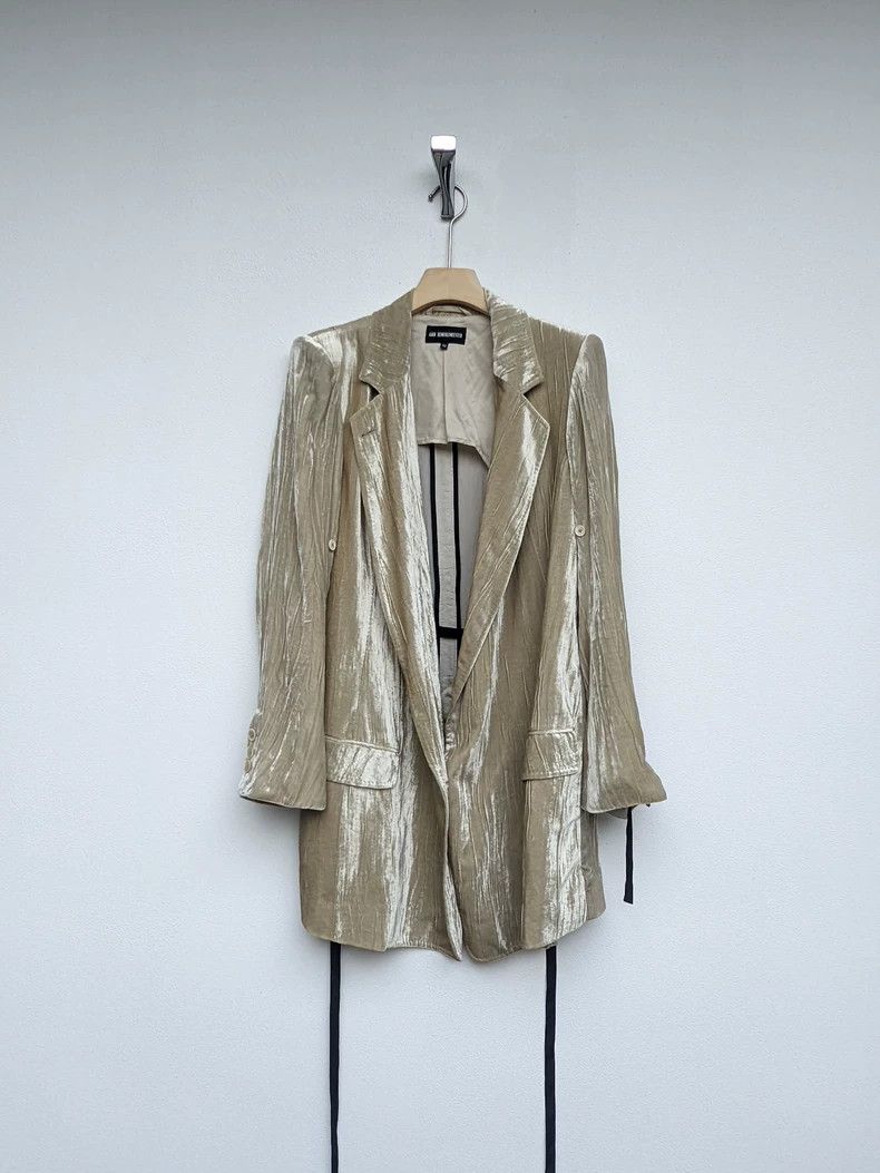 Ann Demeulemeester Ann Demeulemeester Velvet Coat Size US M / EU 48-50 / 2 - 2 Thumbnail