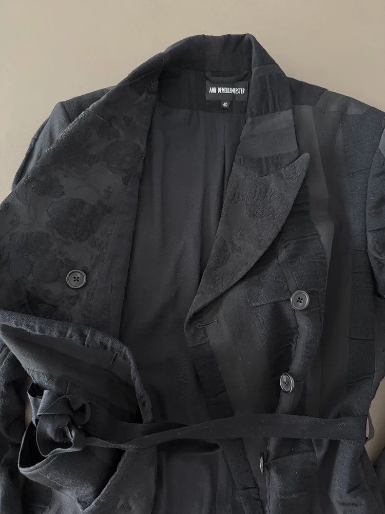 Ann Demeulemeester Ann Demeulemeester Black Wool Blazer Size US M / EU 48-50 / 2 - 6 Thumbnail