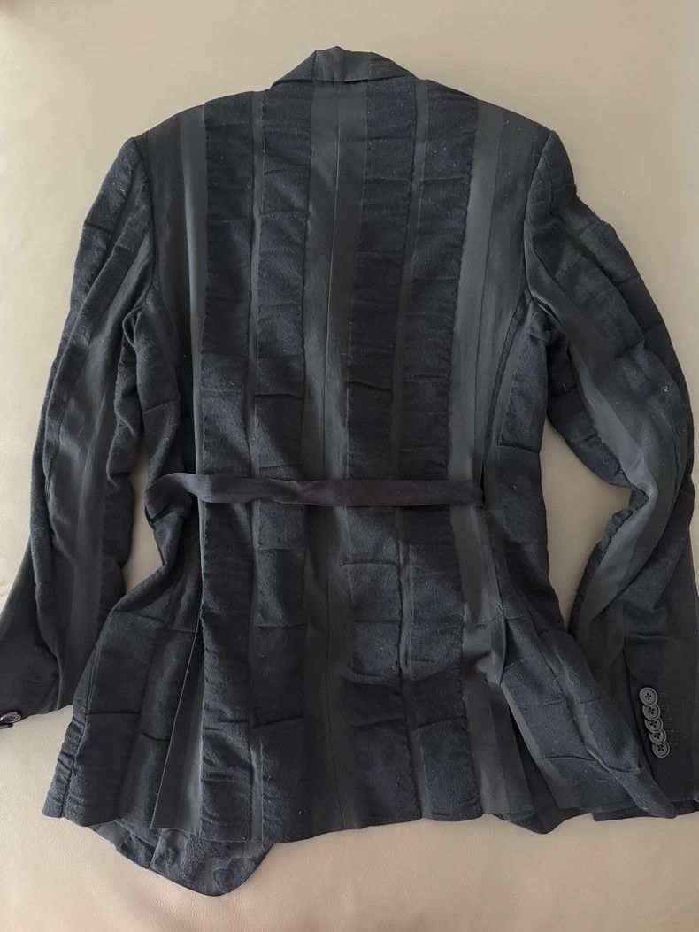 Ann Demeulemeester Ann Demeulemeester Black Wool Blazer Size US M / EU 48-50 / 2 - 4 Thumbnail