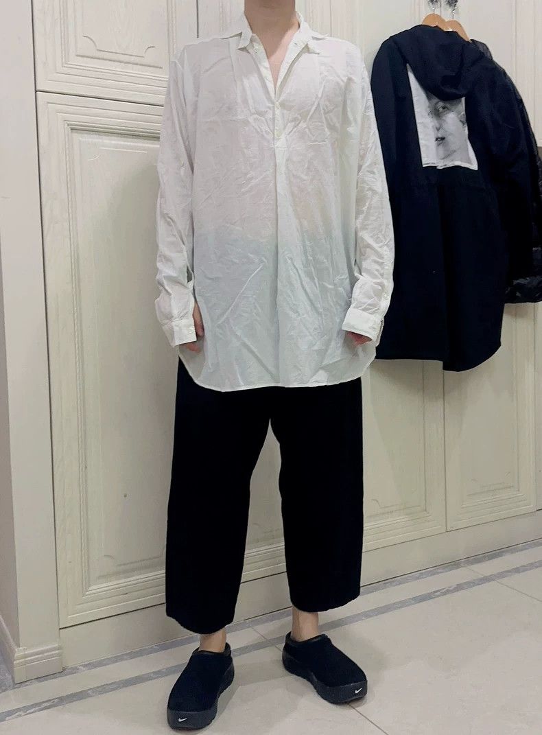 Ann Demeulemeester Ann Demeulemeester Runway Mid-Length Coat Size US XL / EU 56 / 4 - 4 Thumbnail