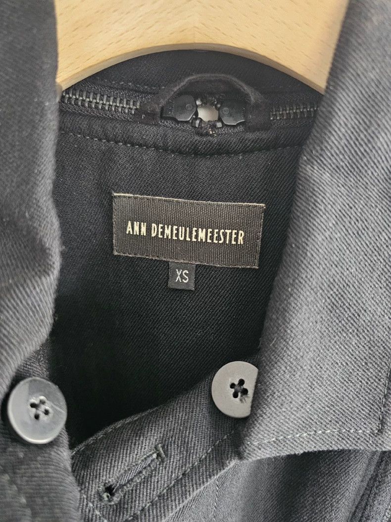 Ann Demeulemeester Ann Demeulemeester Men's Wool Trench Coat Size US L / EU 52-54 / 3 - 6 Thumbnail