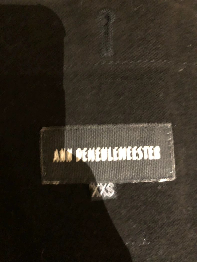 Ann Demeulemeester Ann Demeulemeester Double-Breasted Hooded Coat Size US XXS / EU 40 - 6 Thumbnail