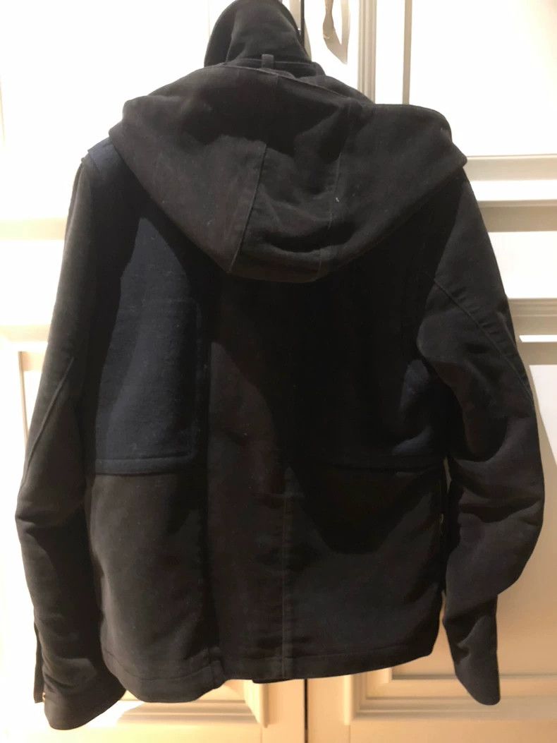 Ann Demeulemeester Ann Demeulemeester Double-Breasted Hooded Coat Size US XXS / EU 40 - 3 Thumbnail