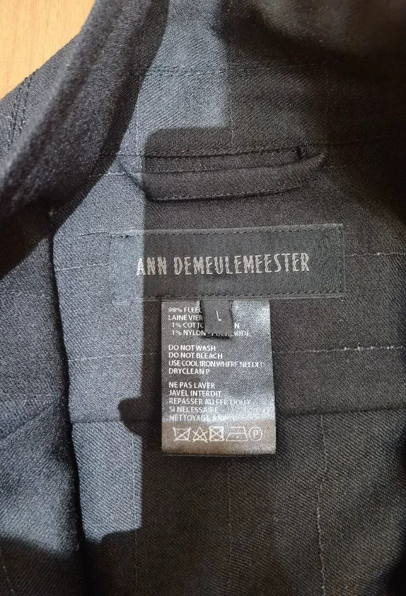 Ann Demeulemeester Ann Demeulemeester Vintage Wool Blazer Size US XS / EU 42 / 0 - 3 Thumbnail