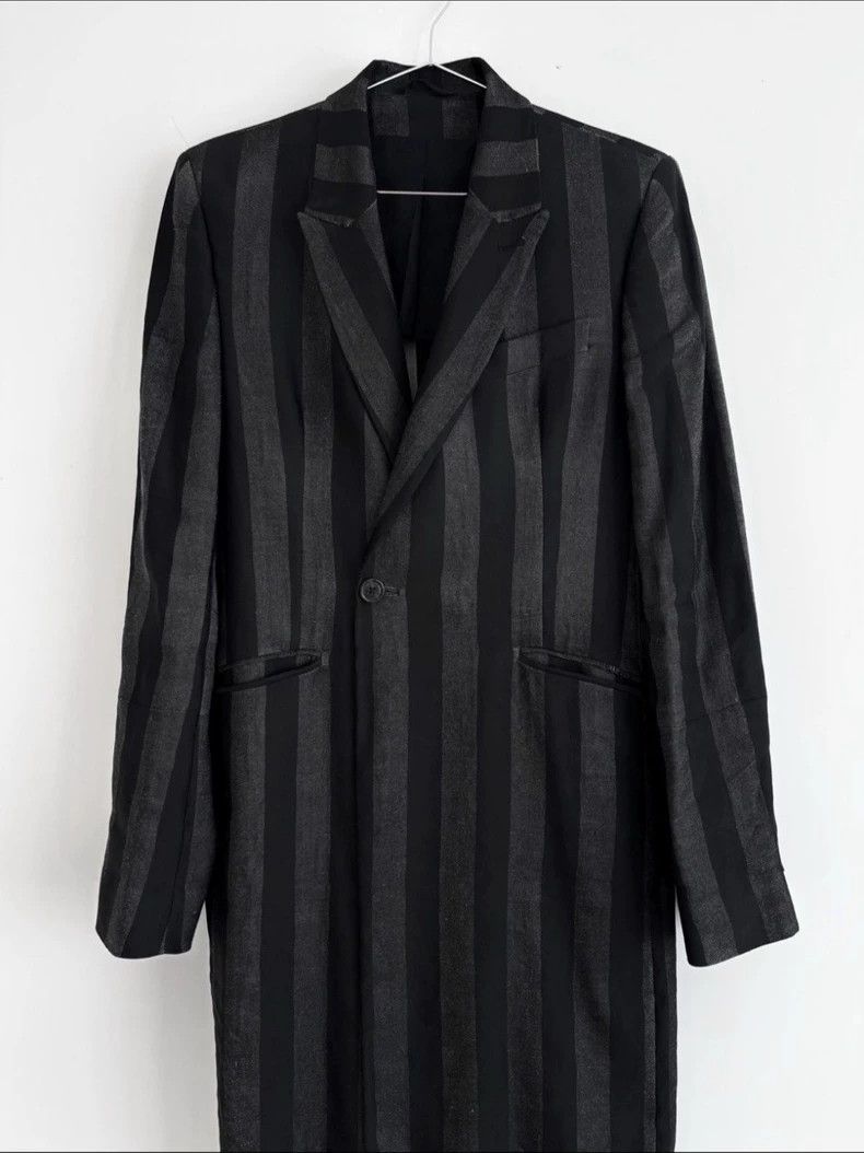 Ann Demeulemeester Ann Demeulemeester 2017AW Striped Coat XS Size US XS / EU 42 / 0 - 2 Thumbnail
