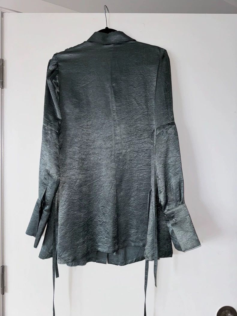 Ann Demeulemeester Ann Demeulemeester Gray Blue Shirt Size US M / EU 48-50 / 2 - 4 Thumbnail