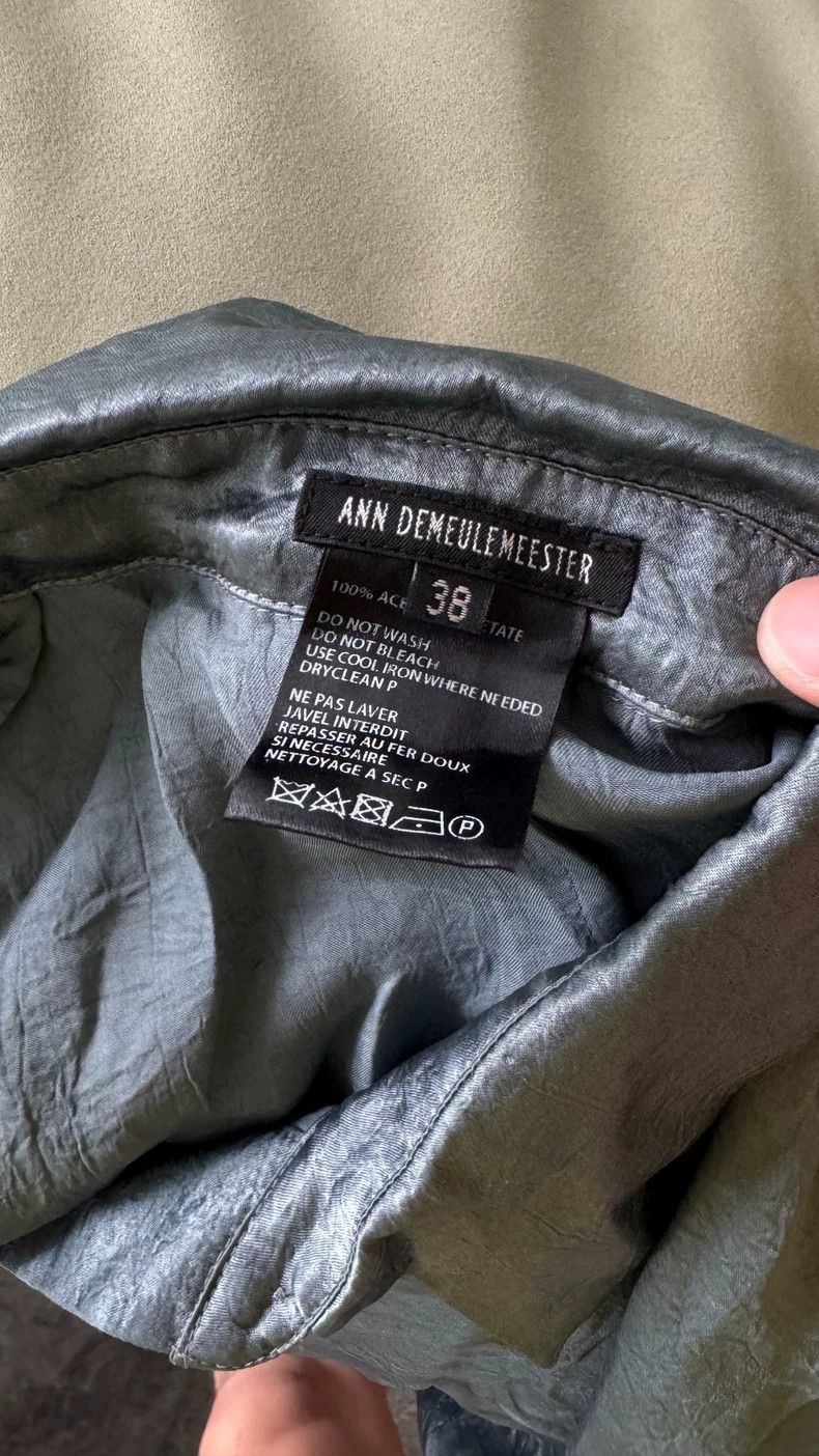 Ann Demeulemeester Ann Demeulemeester Gray Blue Shirt Size US M / EU 48-50 / 2 - 8 Thumbnail