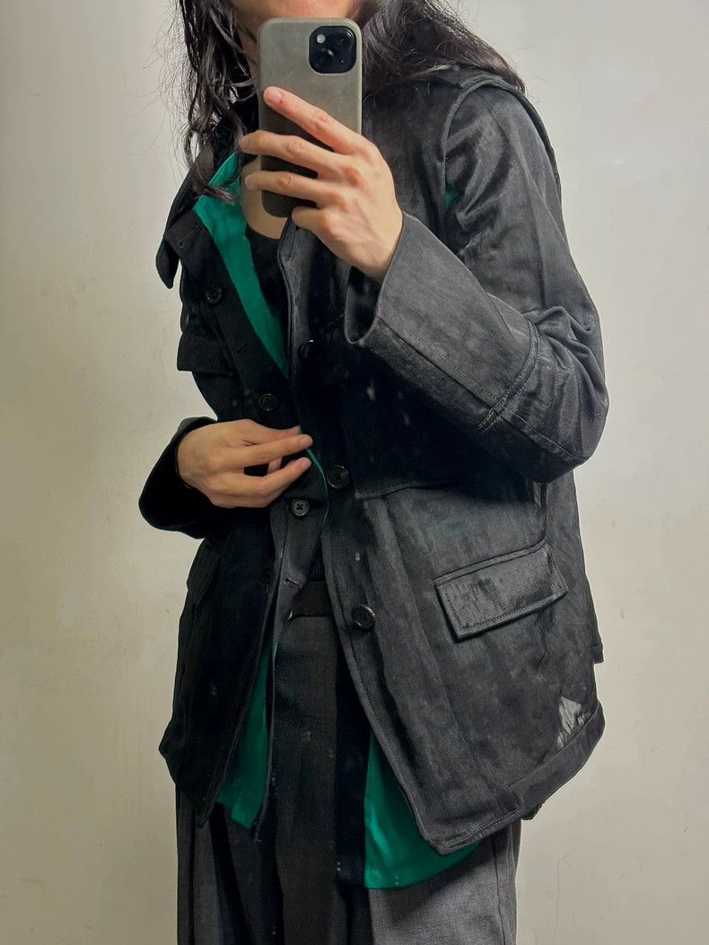 Ann Demeulemeester Ann Demeulemeester S/S16 Two-Piece Jacket Size US M / EU 48-50 / 2 - 3 Thumbnail
