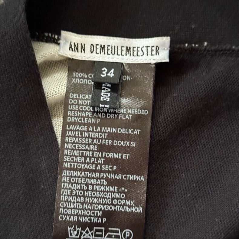 Ann Demeulemeester Ann Demeulemeester Asymmetry Wool Cardigan Size US XS / EU 42 / 0 - 5 Thumbnail