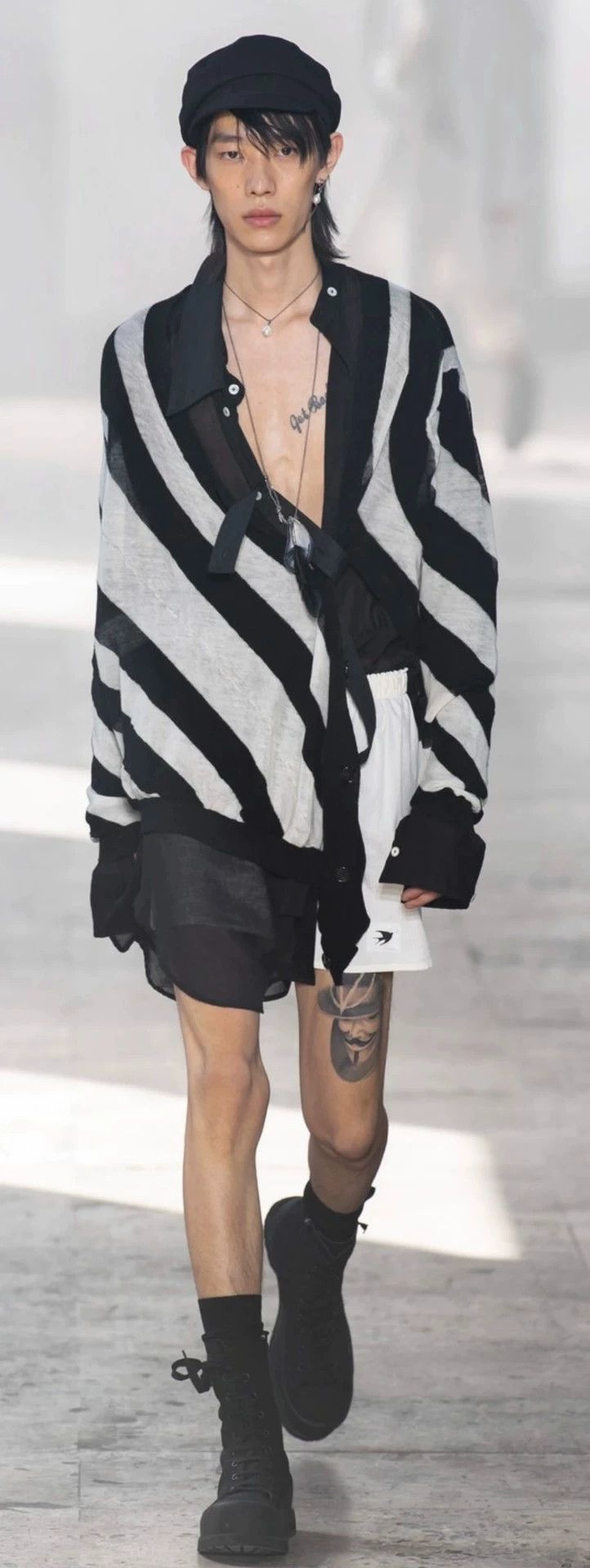 Ann Demeulemeester Ann Demeulemeester Asymmetry Wool Cardigan Size US XS / EU 42 / 0 - 6 Thumbnail