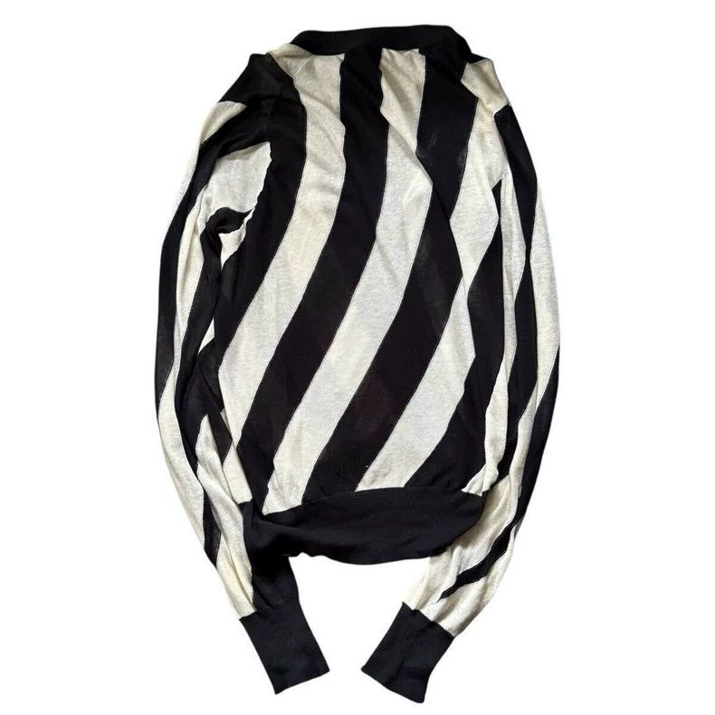 Ann Demeulemeester Ann Demeulemeester Asymmetry Wool Cardigan Size US XS / EU 42 / 0 - 2 Thumbnail