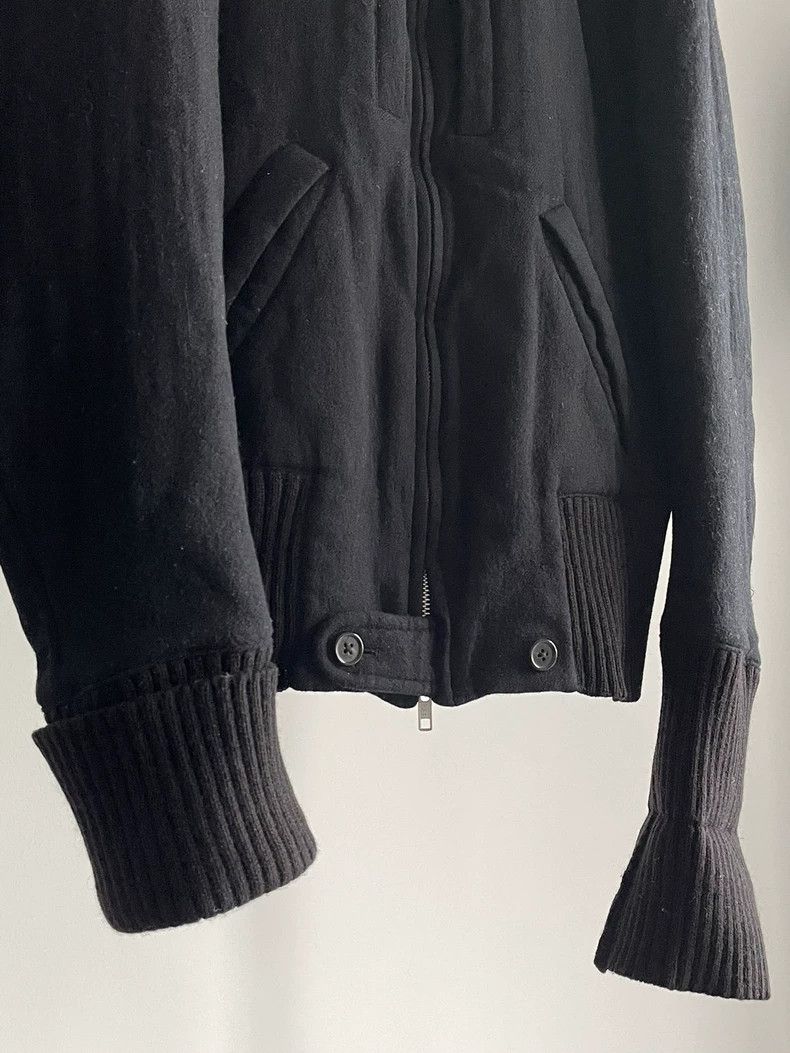 Ann Demeulemeester Ann Demeulemeester Wool Collar Zip Jacket Size US XXS / EU 40 - 6 Thumbnail