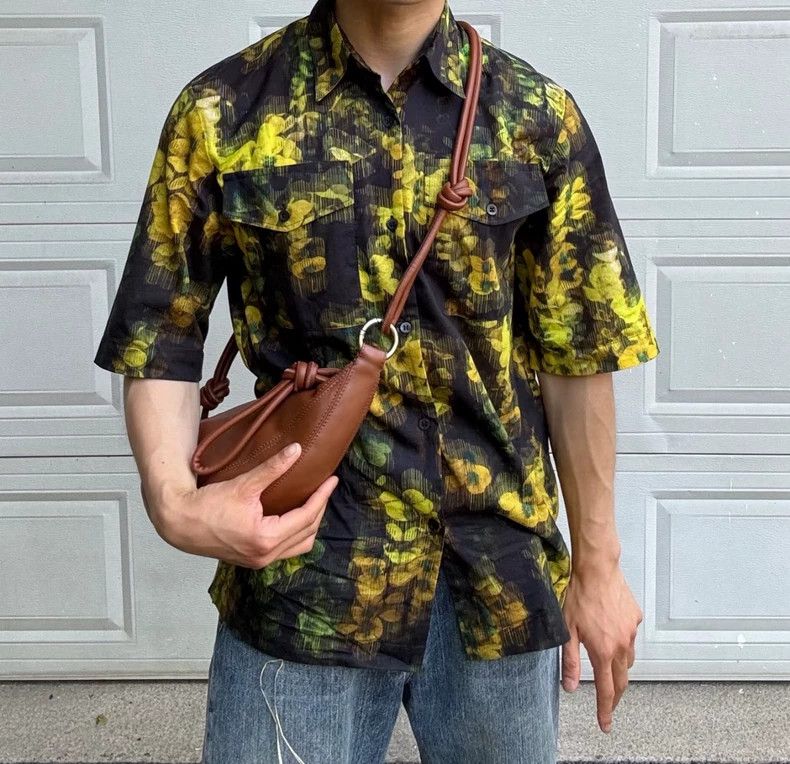 Dries Van Noten Dries Van Noten 3D Floral Print Shirt Size US L / EU 52-54 / 3 - 7 Thumbnail