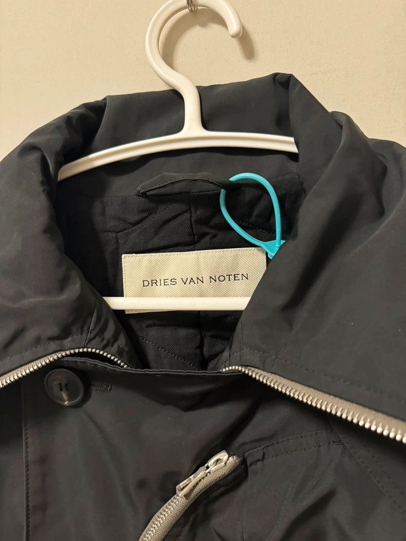 Dries Van Noten Dries Van Noten Black Nylon Jacket Size US M / EU 48-50 / 2 - 2 Thumbnail
