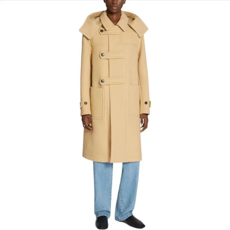 Dries Van Noten Dries Van Noten FW24 Wool Hooded Coat XL Size US XL / EU 56 / 4 - 5 Thumbnail