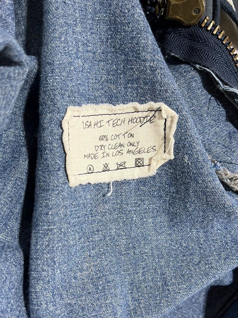 Greg Lauren GREG LAUREN Cotton Patchwork Hoodie Size US M / EU 48-50 / 2 - 7 Thumbnail
