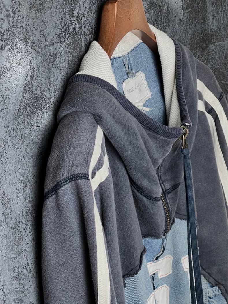 Greg Lauren GREG LAUREN Cotton Patchwork Hoodie Size US M / EU 48-50 / 2 - 6 Thumbnail