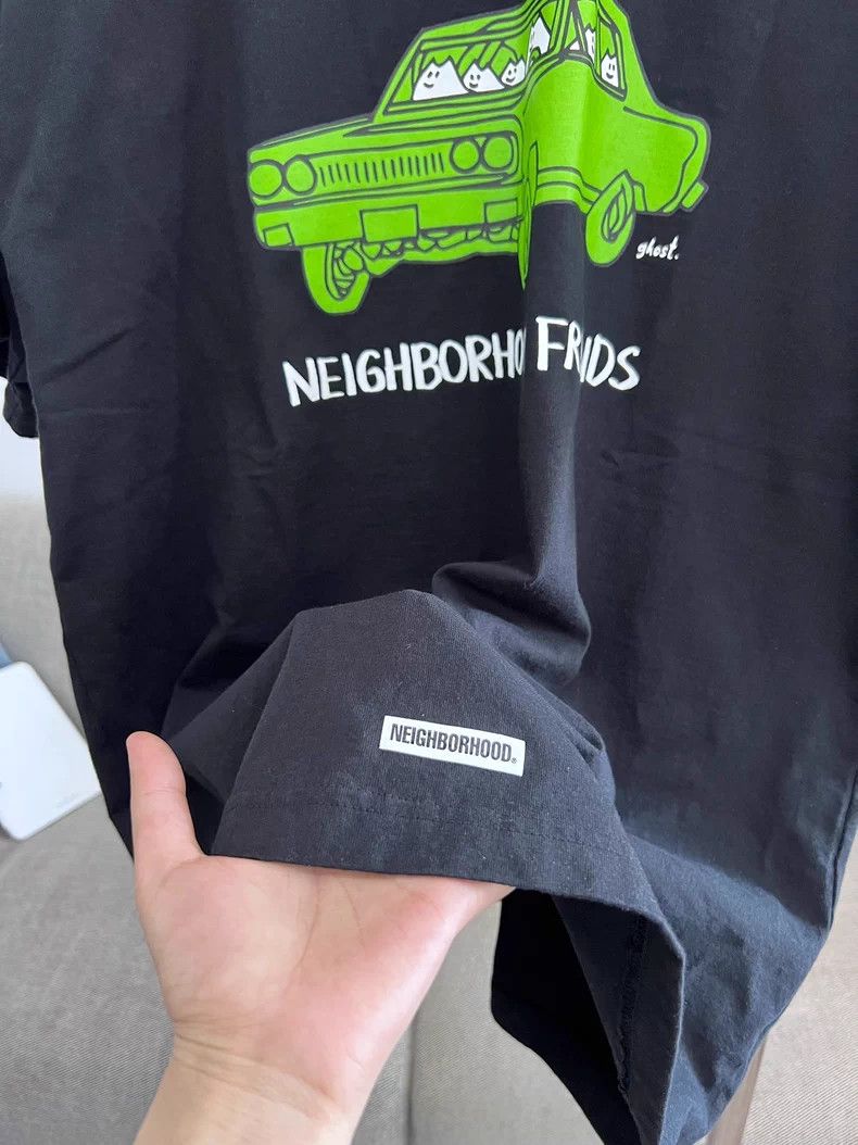 Neighborhood Neighborhood Black Car Print T-Shirt L Size US L / EU 52-54 / 3 - 3 Thumbnail