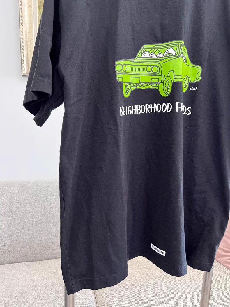 Neighborhood Neighborhood Black Car Print T-Shirt L Size US L / EU 52-54 / 3 - 2 Thumbnail