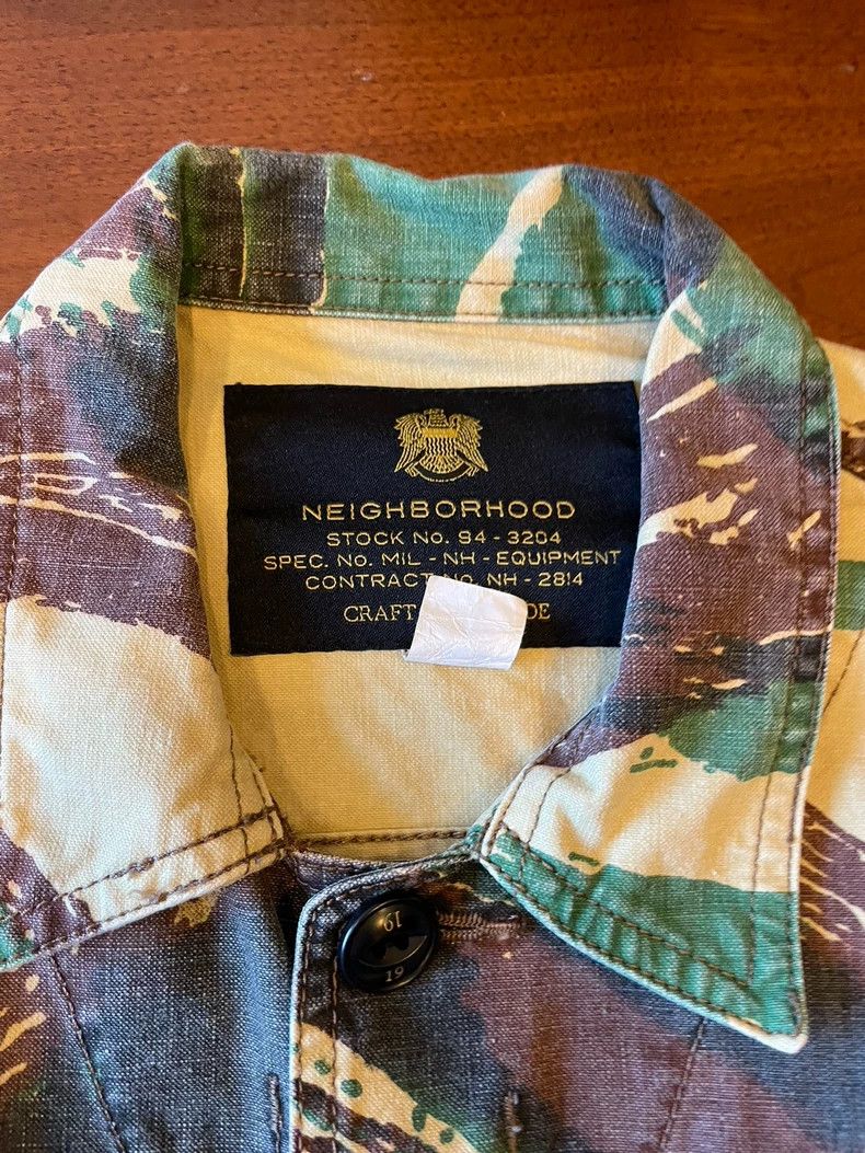 Neighborhood NEIGHBORHOOD Camo Cargo Short Sleeve Shirt Size US S / EU 44-46 / 1 - 2 Thumbnail