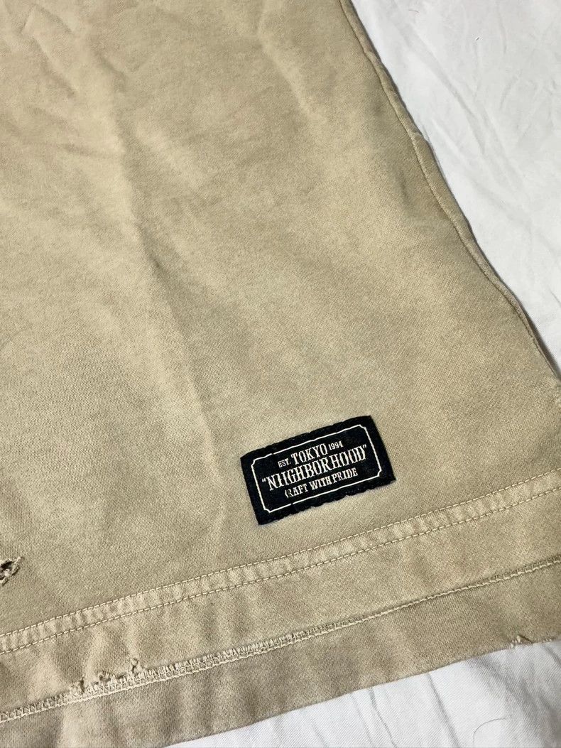 Neighborhood Neighborhood NBHD 19aw Wax Dyed Distressed Tee Size US M / EU 48-50 / 2 - 6 Thumbnail