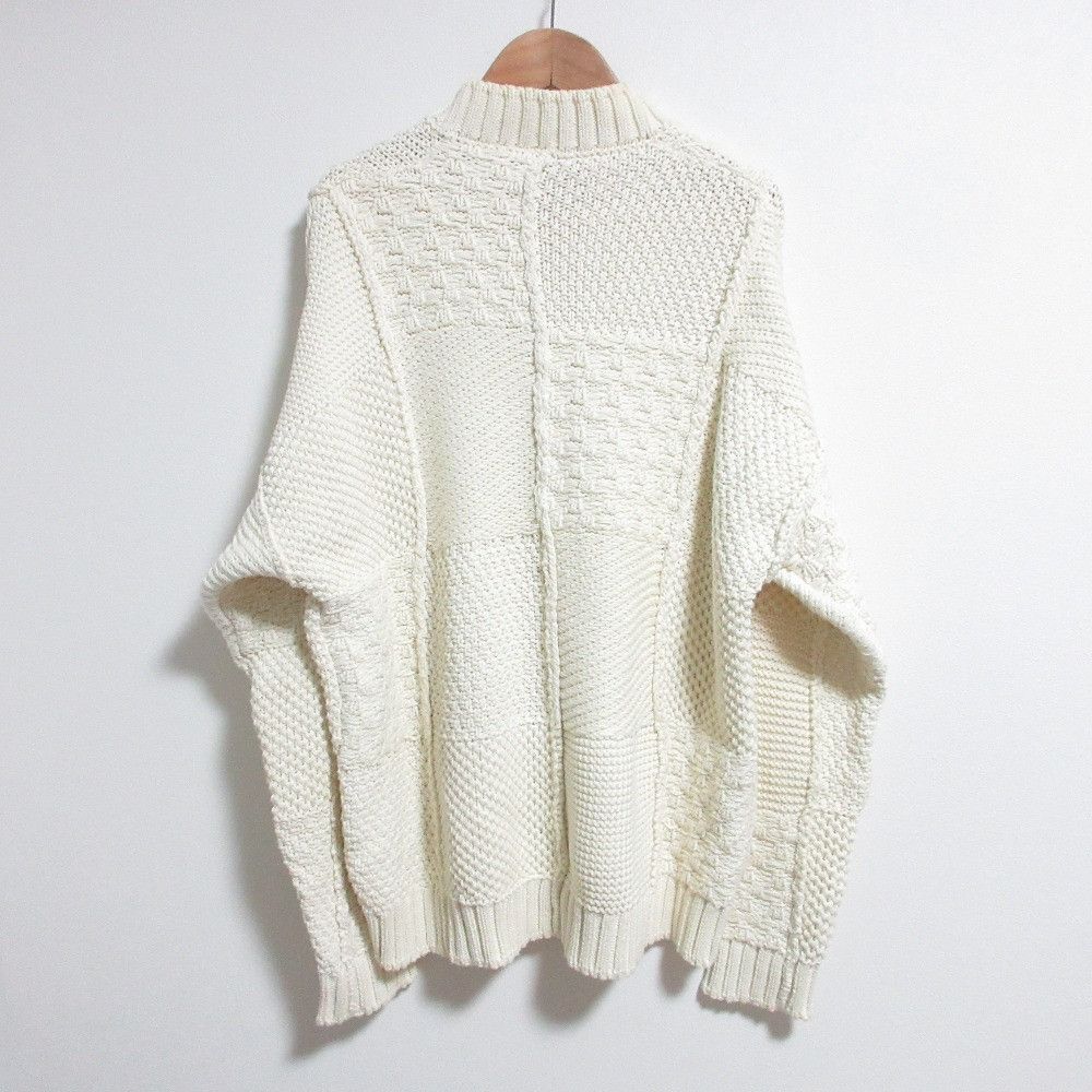Other Other JW Anderson Patchwork Chunky Knit Sweater Others Tops DUTY FREE for USA Size ONE SIZE - 2 Thumbnail