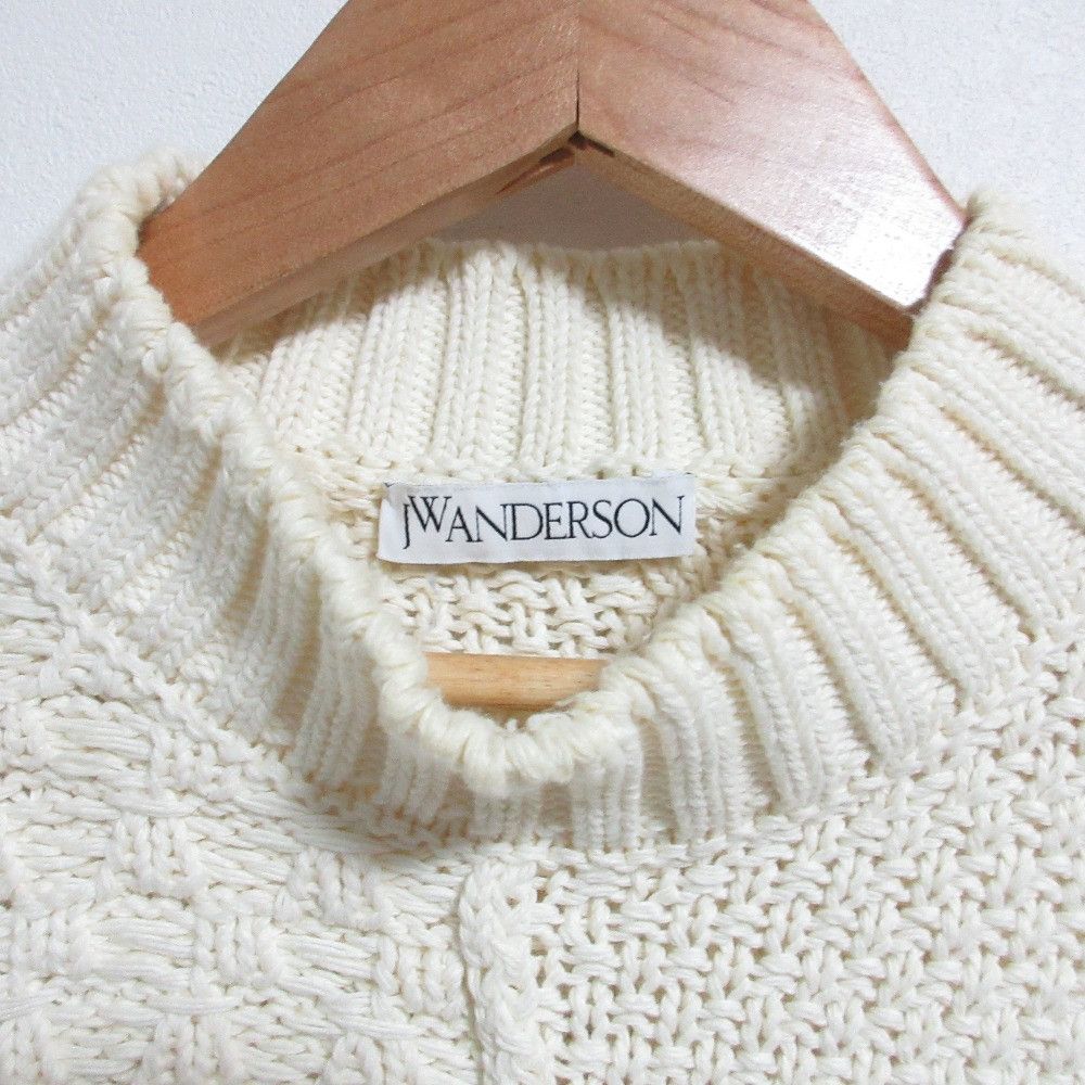 Other Other JW Anderson Patchwork Chunky Knit Sweater Others Tops DUTY FREE for USA Size ONE SIZE - 4 Thumbnail
