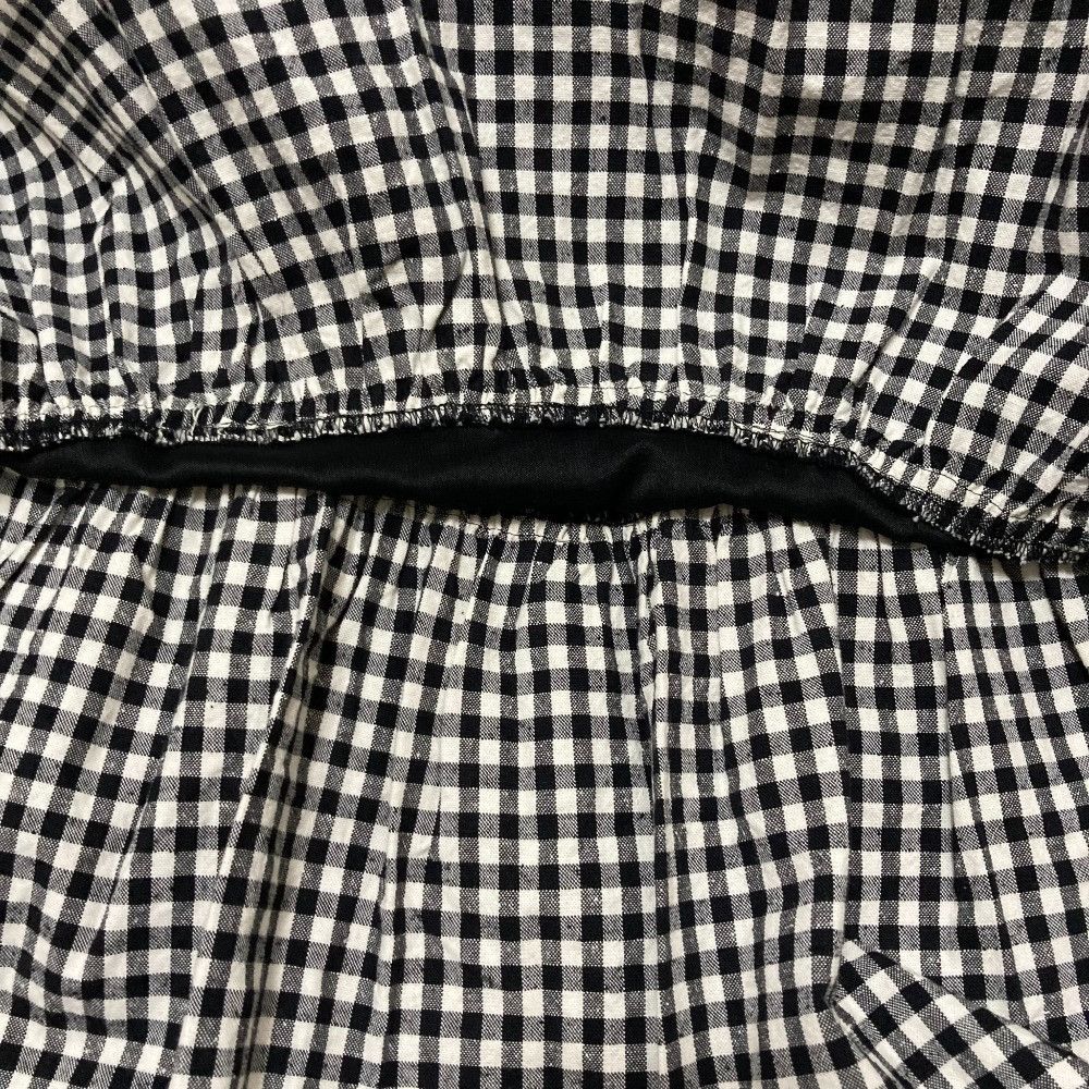 Other Other THIRD MAGAZINE mikomori Cotton Silk Gingham Long Skirt Cotton Skirts A0831FS201 DUTY FREE for USA Size ONE SIZE - 6 Thumbnail