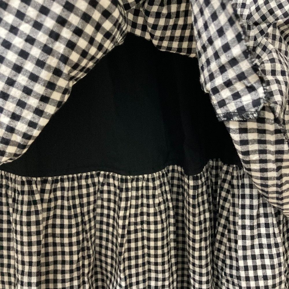 Other Other THIRD MAGAZINE mikomori Cotton Silk Gingham Long Skirt Cotton Skirts A0831FS201 DUTY FREE for USA Size ONE SIZE - 4 Thumbnail