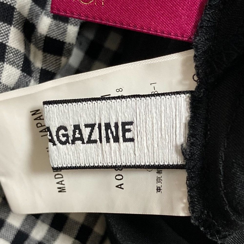 Other Other THIRD MAGAZINE mikomori Cotton Silk Gingham Long Skirt Cotton Skirts A0831FS201 DUTY FREE for USA Size ONE SIZE - 8 Thumbnail