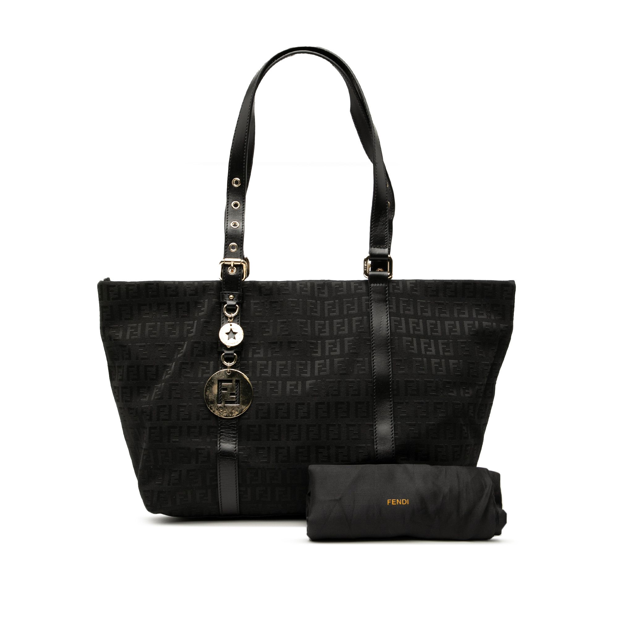 Fendi Fendi Zucchino Canvas Superstar Tote Size ONE SIZE - 8 Thumbnail