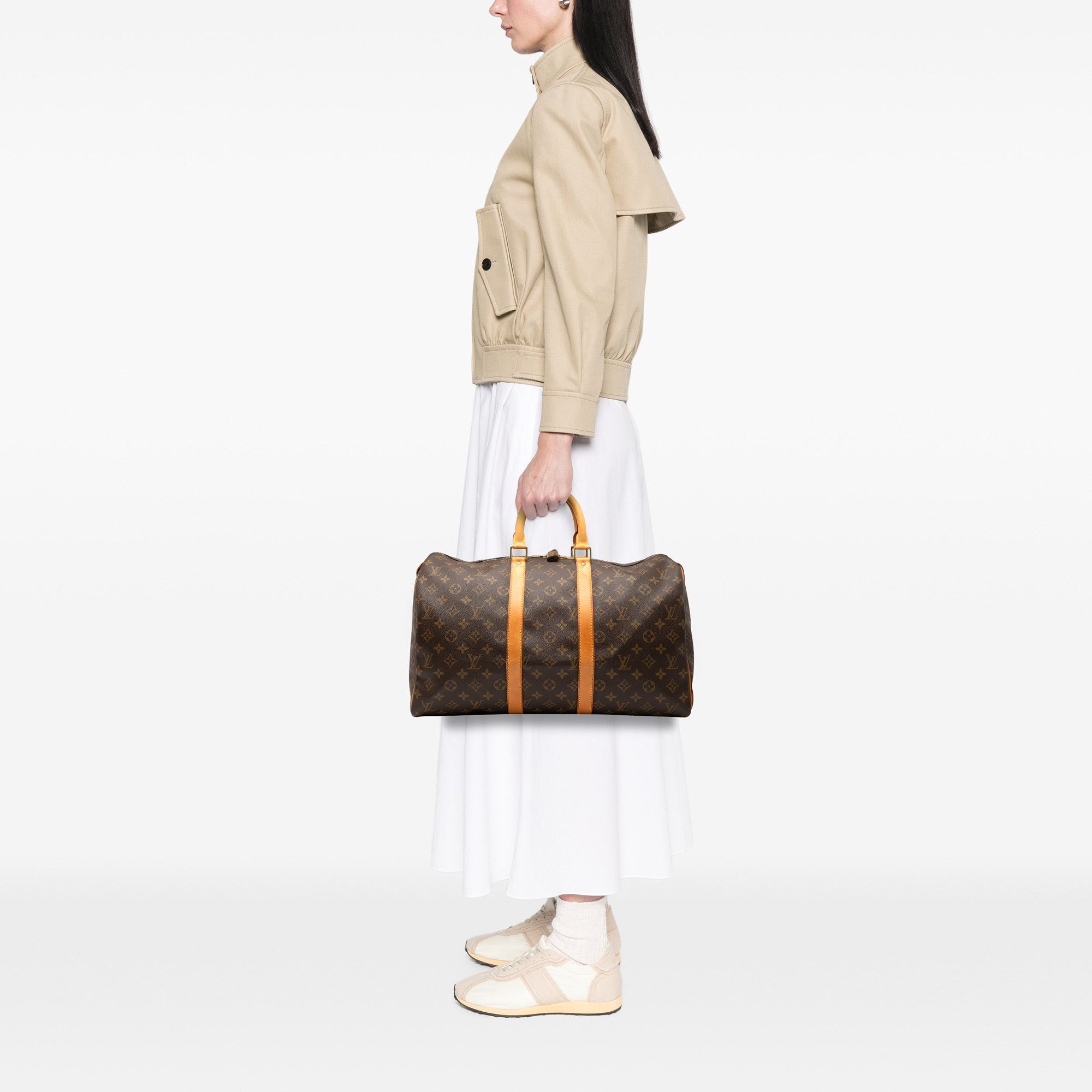 Louis Vuitton Louis Vuitton Monogram Keepall 45 Size ONE SIZE - 9 Thumbnail