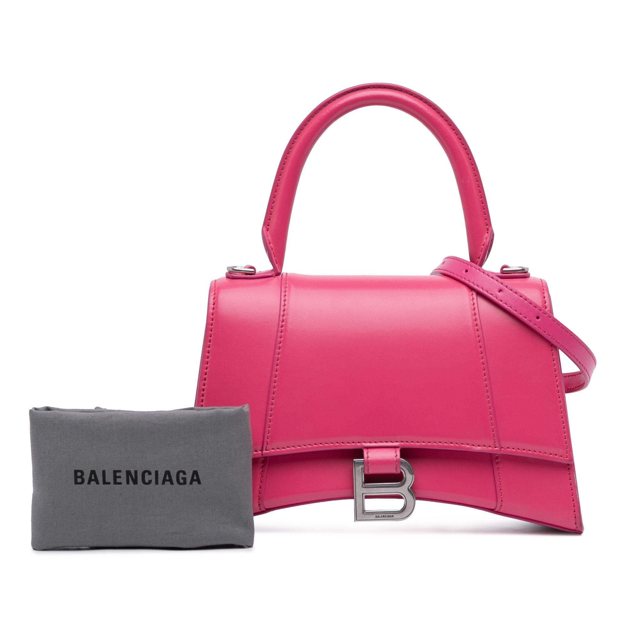 Balenciaga Balenciaga Small Shiny Box Calfskin Hourglass Satchel Size ONE SIZE - 11 Thumbnail