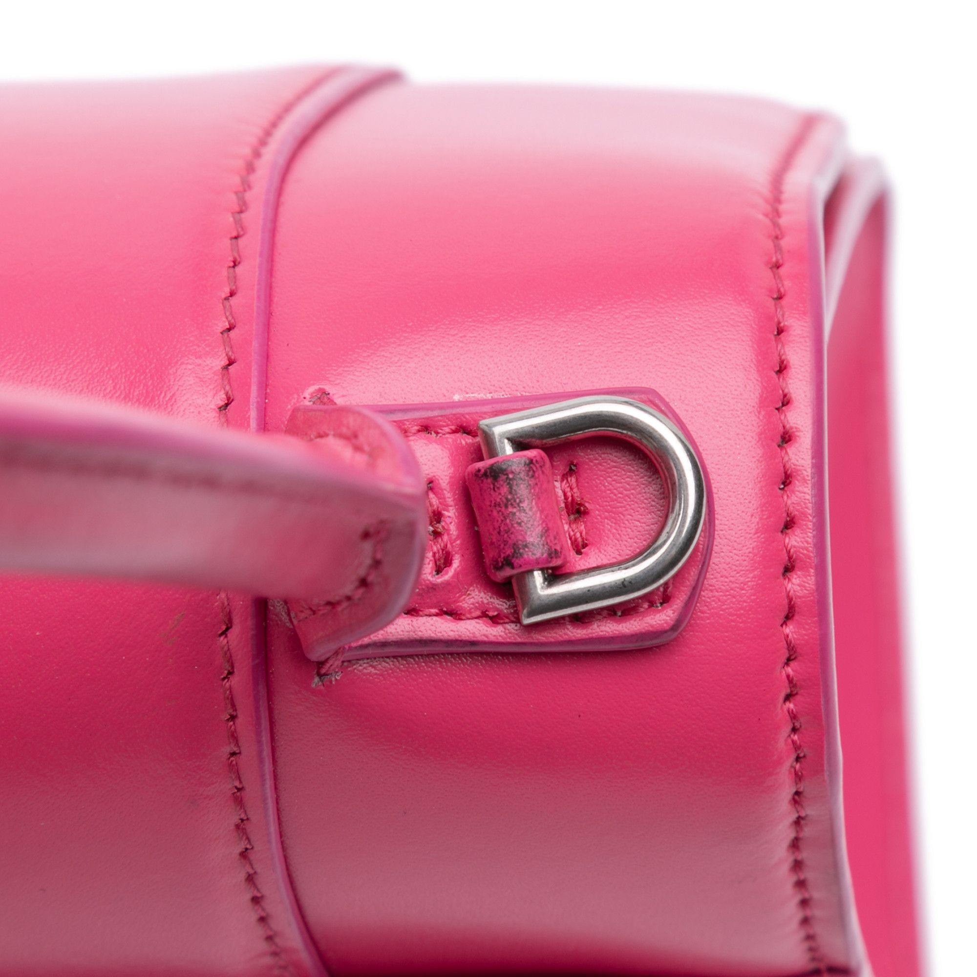 Balenciaga Balenciaga Small Shiny Box Calfskin Hourglass Satchel Size ONE SIZE - 7 Thumbnail