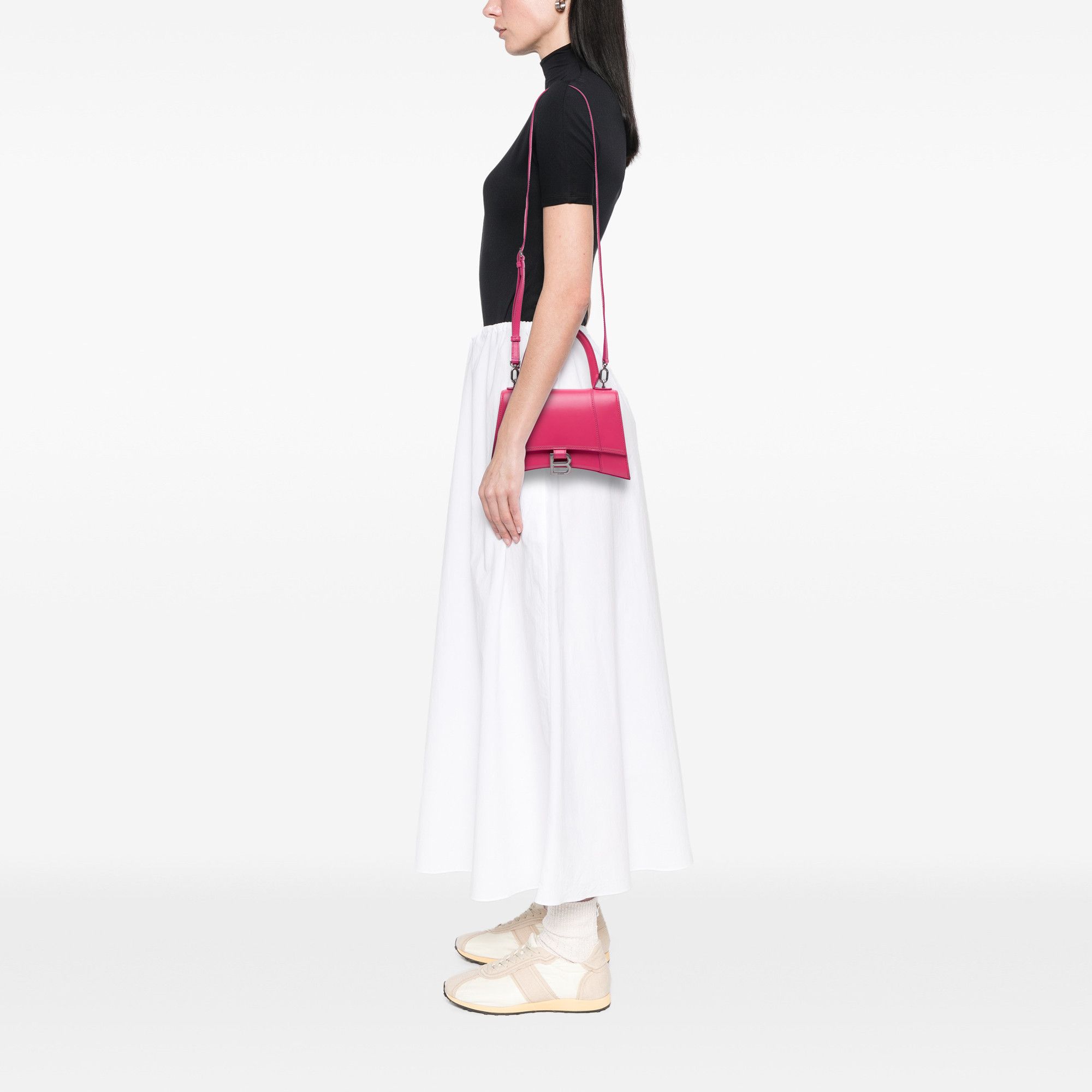 Balenciaga Balenciaga Small Shiny Box Calfskin Hourglass Satchel Size ONE SIZE - 10 Thumbnail