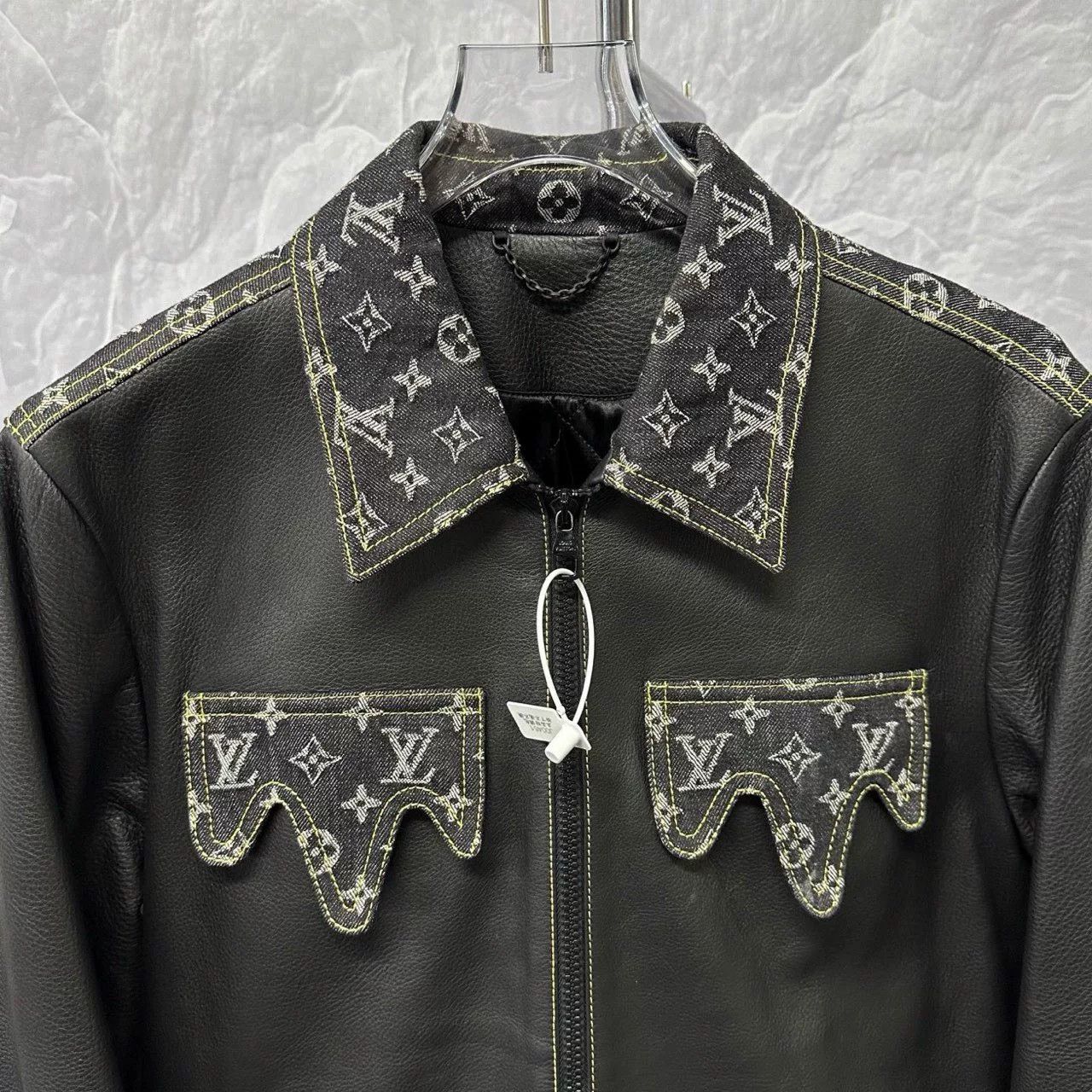 Louis Vuitton louis vuitton nigo patchwork leather jacket Size US L / EU 52-54 / 3 - 4 Thumbnail