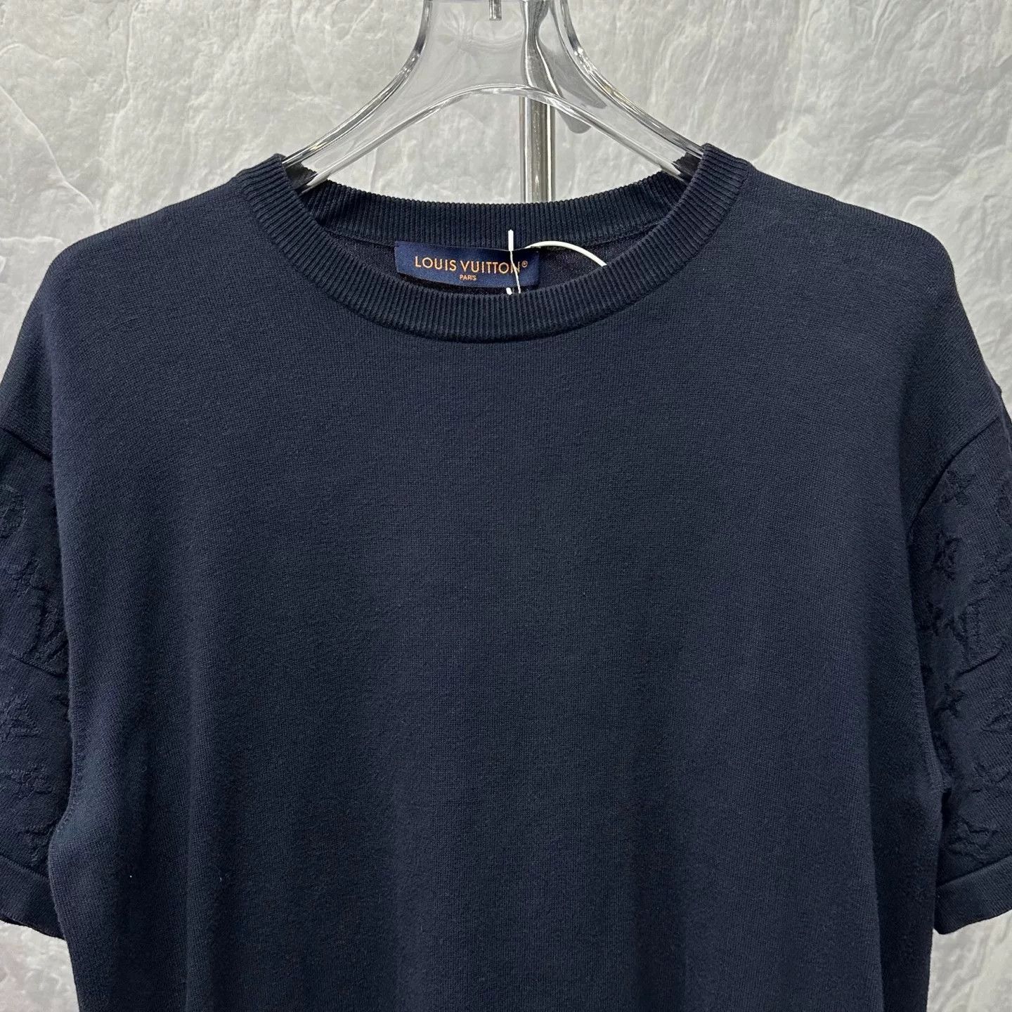 Louis Vuitton louis vuitton ss24 knit short sleeve tee Size US L / EU 52-54 / 3 - 3 Thumbnail