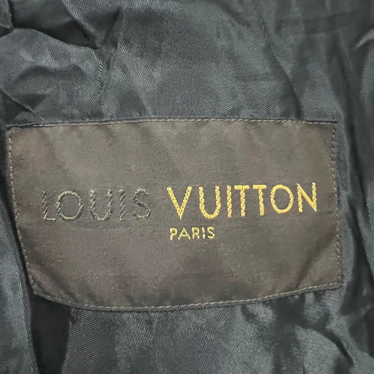 Louis Vuitton black shearling leather jacket by louis vuitton Size US XXL / EU 58 / 5 - 4 Thumbnail