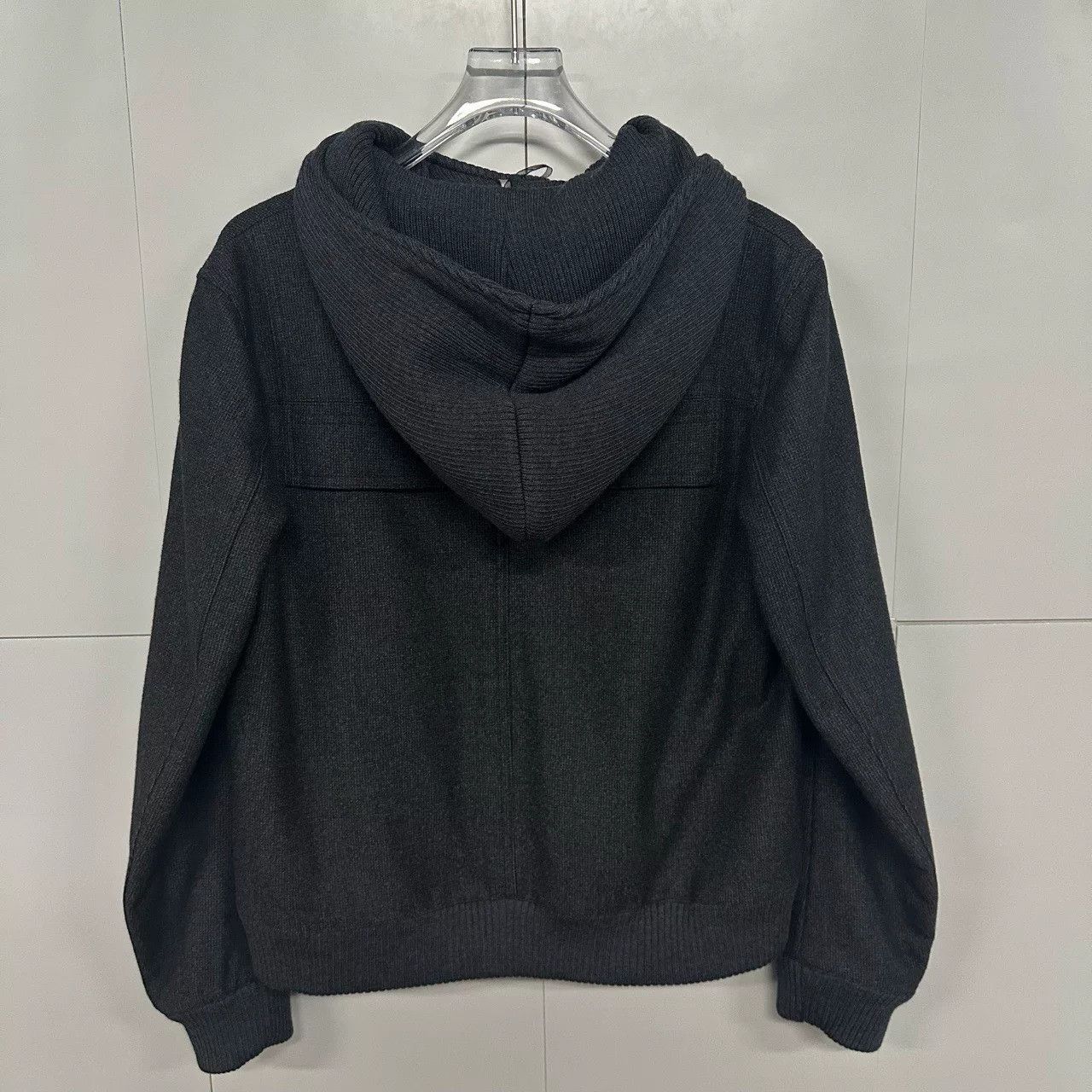 Dior dior knitted hooded jacket in dark gray Size US M / EU 48-50 / 2 - 4 Thumbnail